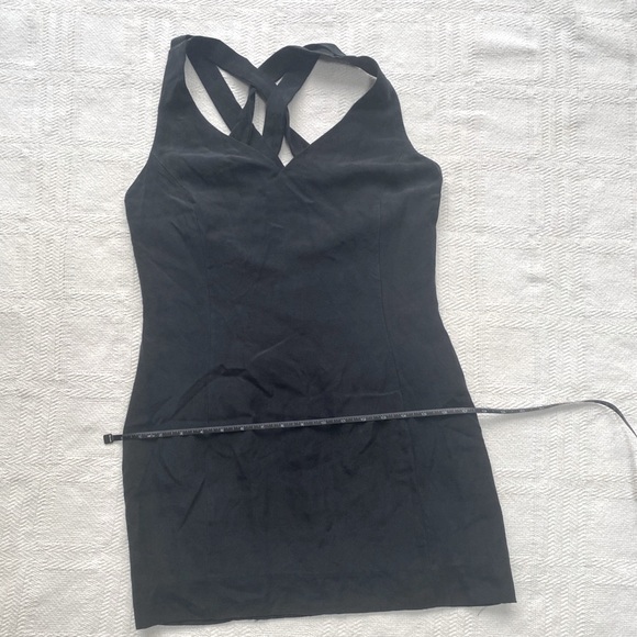 Vintage 100% Silk Mini Dress - Picture 7 of 11